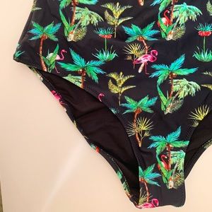 🦩 Flamingo Cupshe One Piece Swim Suit